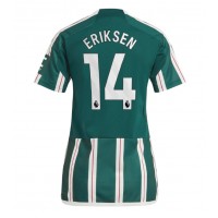 Manchester United Christian Eriksen #14 Vonkajší Ženy futbalový dres 2023-24 Krátky Rukáv